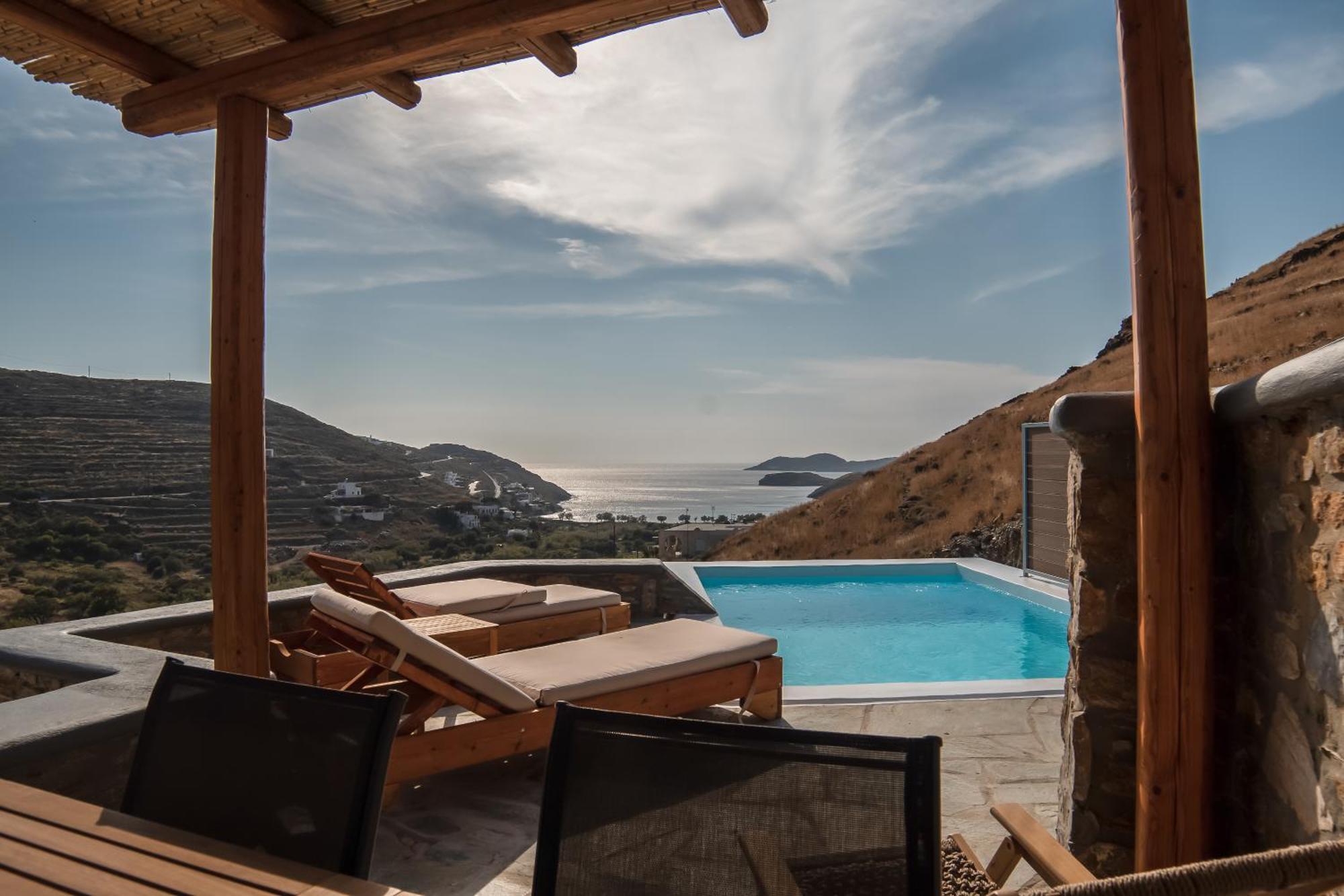 Epithea Suites Kythnos 4 Με Ιδιωτική Πισίνα Zewnętrze zdjęcie