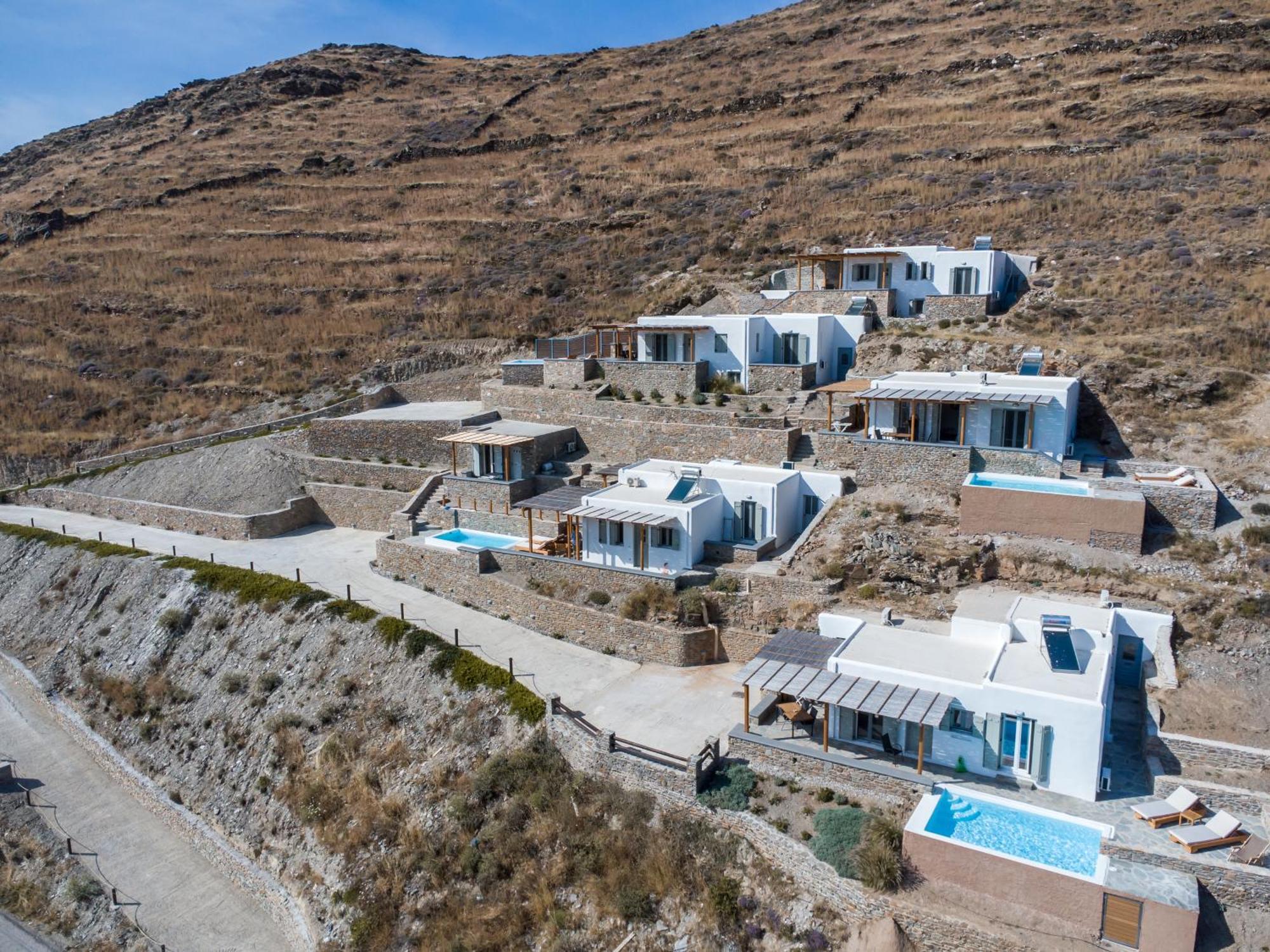Epithea Suites Kythnos 4 Με Ιδιωτική Πισίνα Zewnętrze zdjęcie