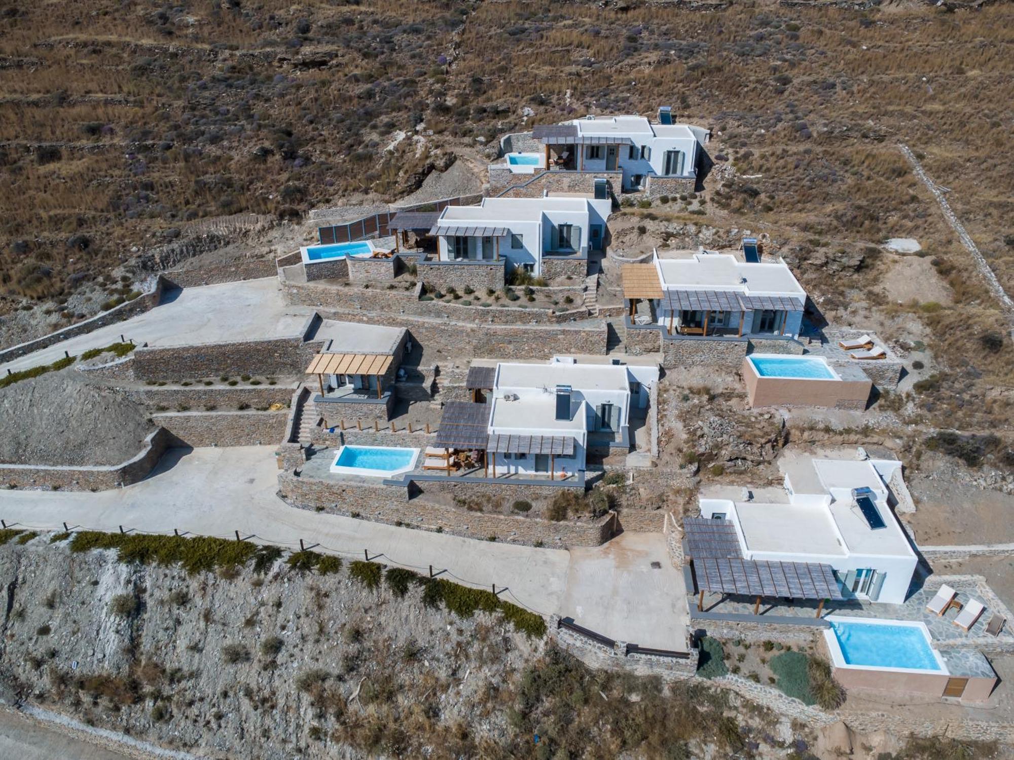 Epithea Suites Kythnos 4 Με Ιδιωτική Πισίνα Zewnętrze zdjęcie
