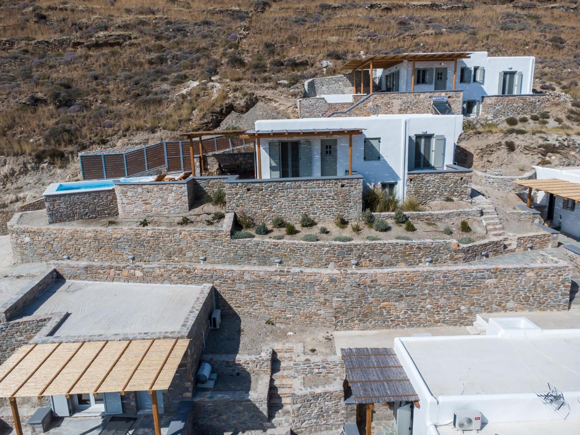 Epithea Suites Kythnos 4 Με Ιδιωτική Πισίνα Zewnętrze zdjęcie